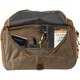 3 Way Expandable Briefcase - Wood Waxed (Head On, Open) (Show Larger View)